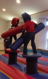 Inflatables duel